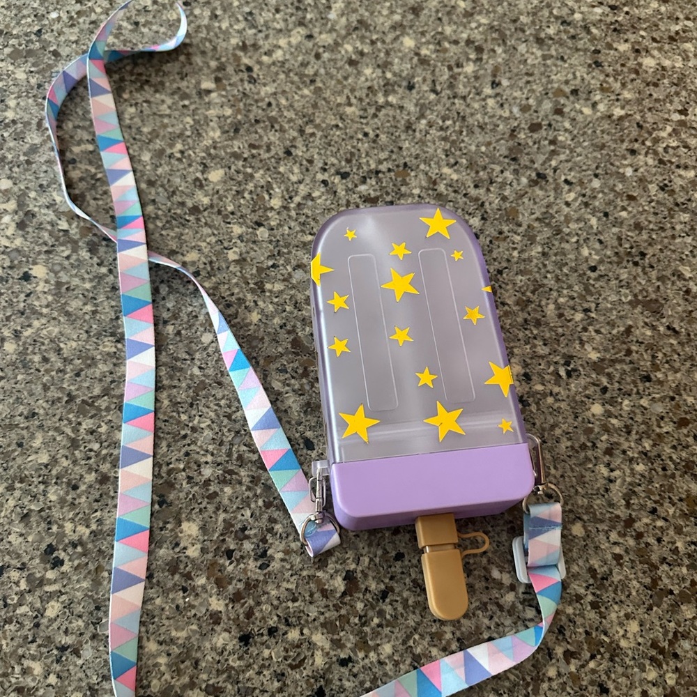 Kids Starry Popsicle Tumbler Crossbody Bag